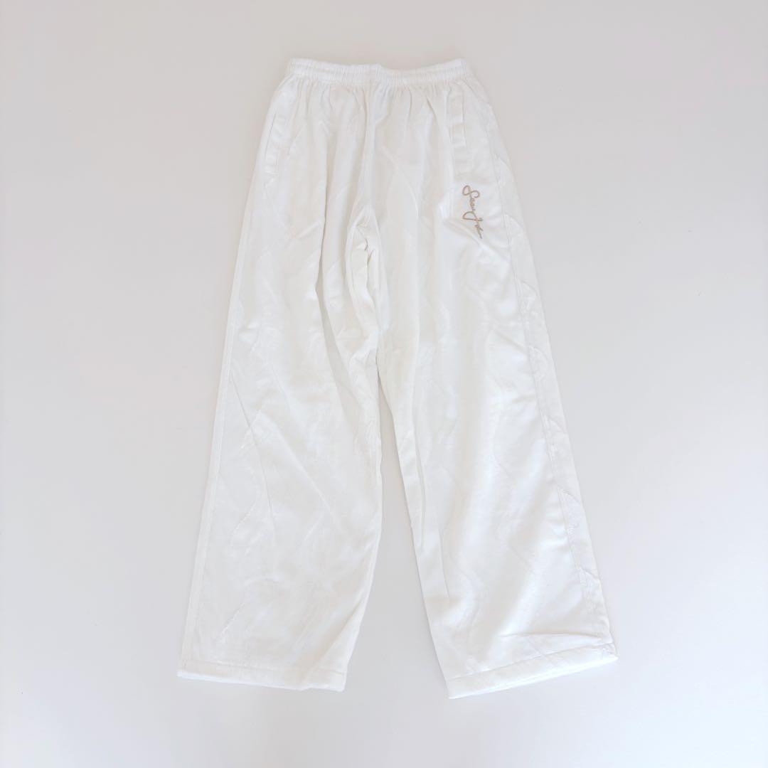 タグ付 Sean John ショーンジョン セットアップ ベロア XL ホワイト