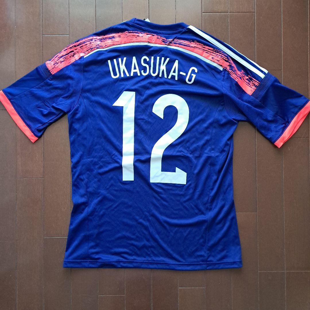 ウカスカジー adidas 日本代表 サッカーシャツ Mサイズ