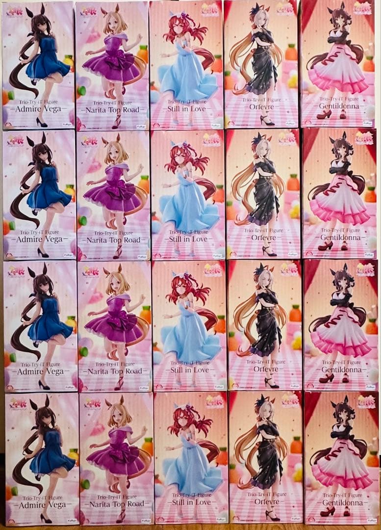 ウマ娘 ラウンドワン限定 プライズフィギュア 全5種 コンプリート