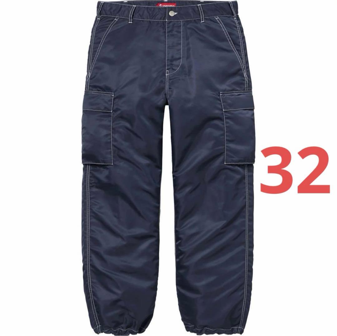 supreme cargo pant 32 ネイビー