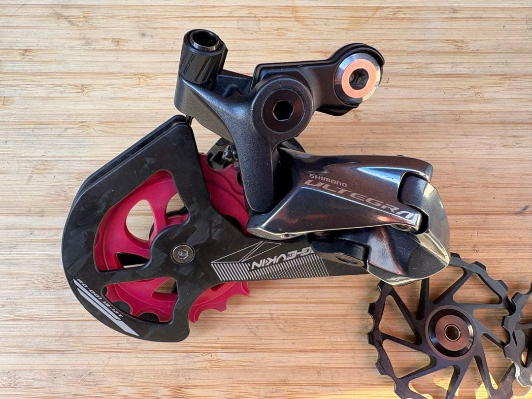 Shimano RD-R8000 改 ビッグプーリーお試し様に Shimano RD-R8000 改 ビッグプーリーお試し様に Shimano RD-R8000 改