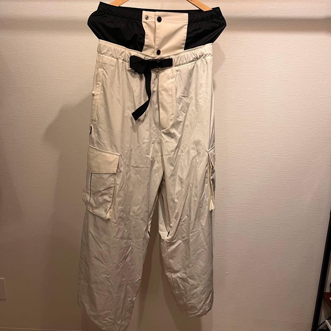 Mahf ウェア　カーゴパンツ　ホワイト　XL MAHF マーフ MAHFSUPPLY スノボウェア メンズ レディース パンツ
