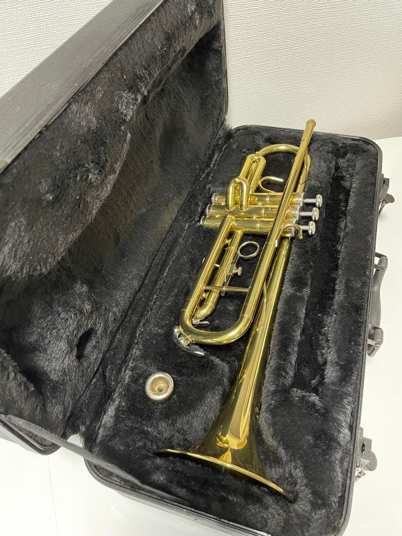 美品】ゴールドトランペット本体 3バルブの通販はau PAY マーケット