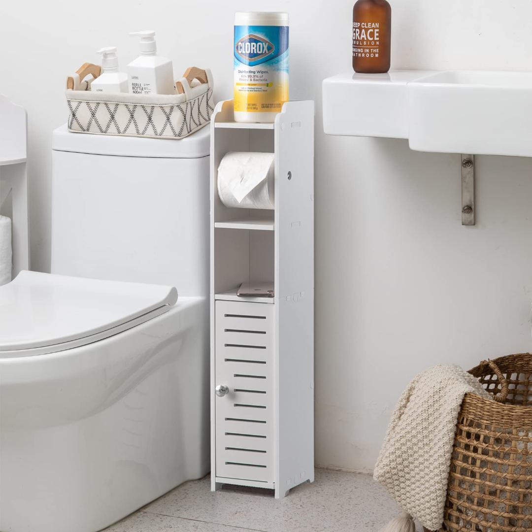 15cm 隙間収納 北欧 トイレットペーパーストッカー
