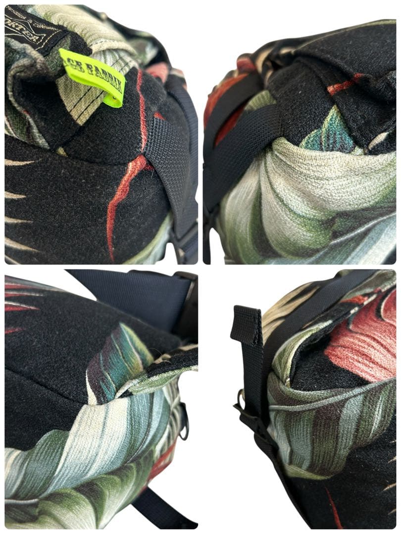 ✨極美品✨ PORTER NEXUS7 ボディバッグ アロハ柄 フラワー メンズ