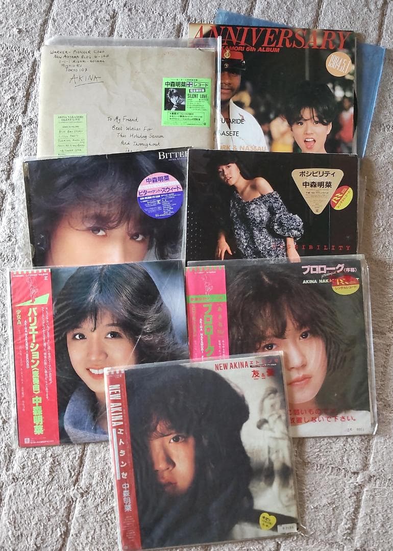 中森明菜 LPレコード まとめ売り - メルカリ