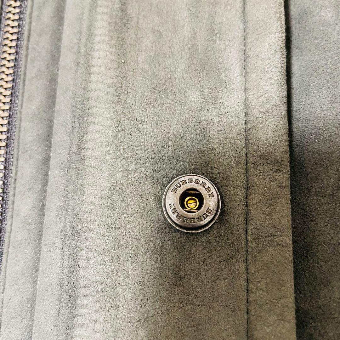 バーバリーロンドン フェイクレザー ステンカラーコート ノバチェック