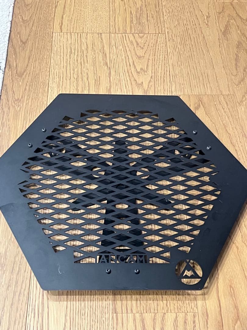 アナキャン ANCAM メタヘキテ L 脚長 六角形 アイアン テーブル ガレー