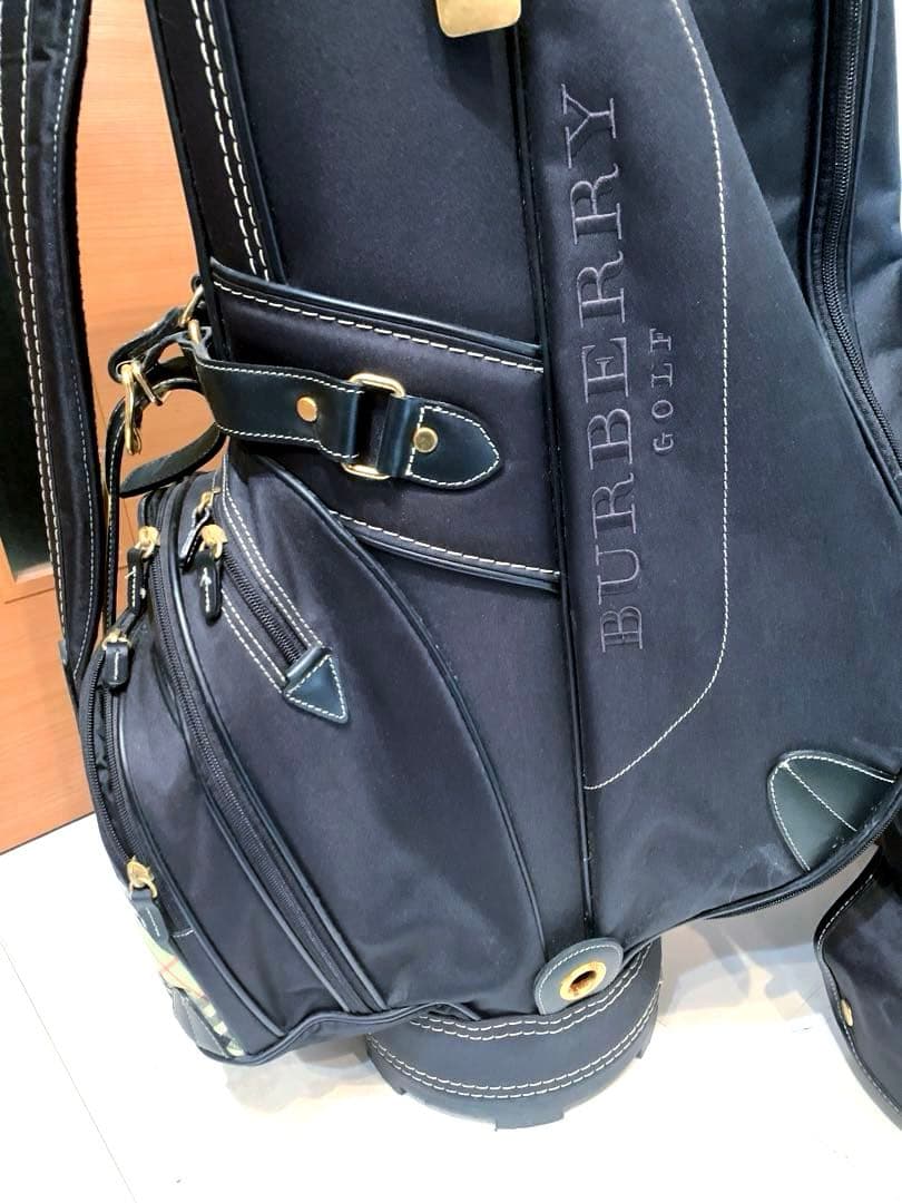 希少 完売 バーバリー ゴルフ キャディバッグ メンズ レディース
