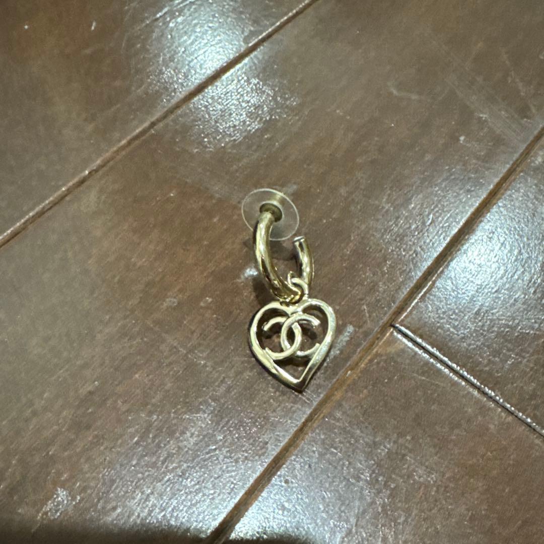CHANEL ハートピアス片耳 楽天市場】CHANEL シャネル ピアス ABA272 B10486 レディース ココ