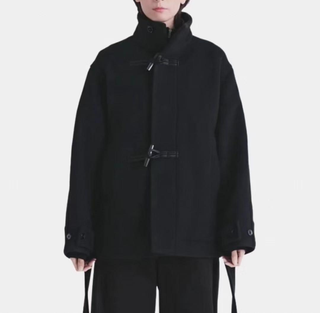 LEMAIRE 23AW ルメール ダッフルコート ブラック L - メルカリ