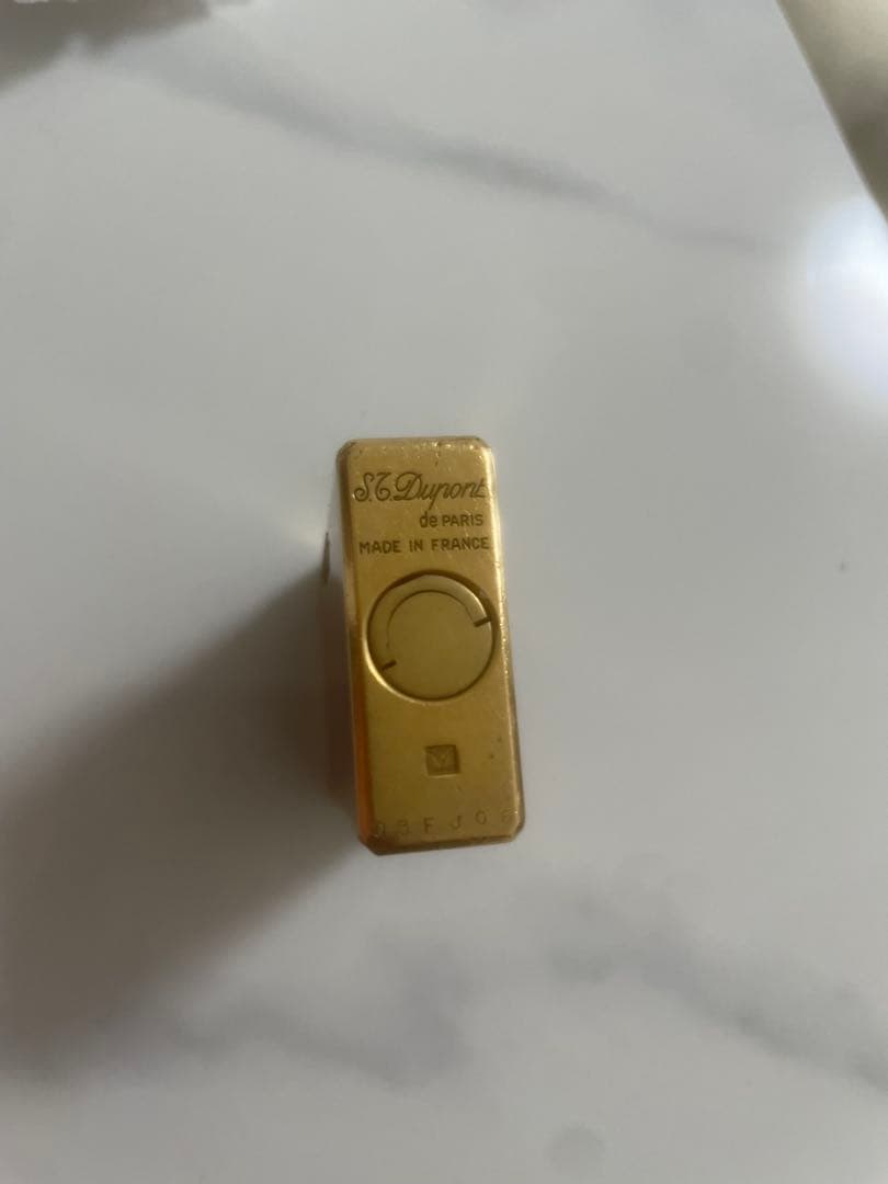 S.T.Dupont デュポン 都彭 赤漆 ゴールドライン ガスライター