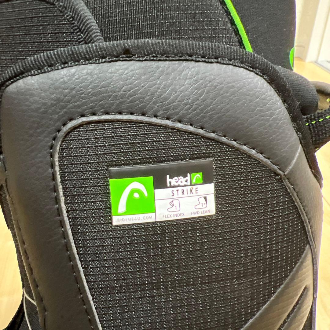 【美品_即日発送】head スノボブーツ　STRIKE ストライク 27.0cm