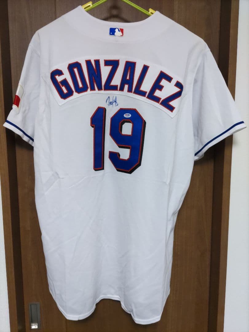 Juan Gonzalez(ホアン・ゴンザレス) サイン入り ユニフォーム フアン