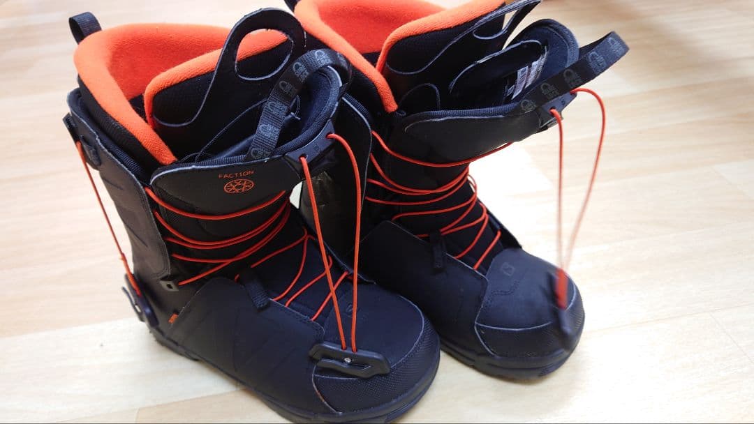 美品Salomon FACTION スノーボードブーツ 黒サイズ26.5cm - メルカリ
