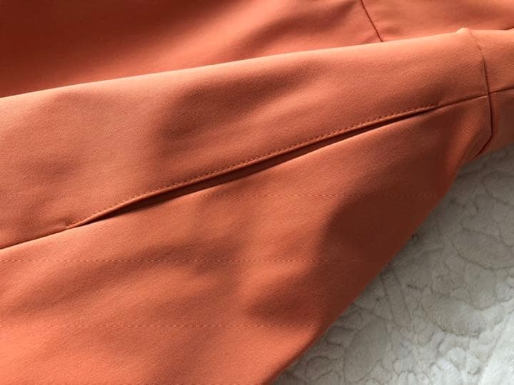 ☆美品☆Rene☆バルーンスカート ワンピース☆34☆オレンジ サーモン