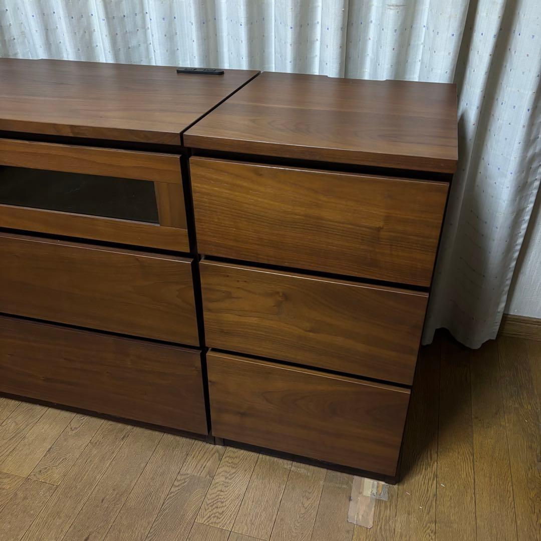 dinos Volga ヴォルガ ウォルナットシリーズ テレビ台(チェス