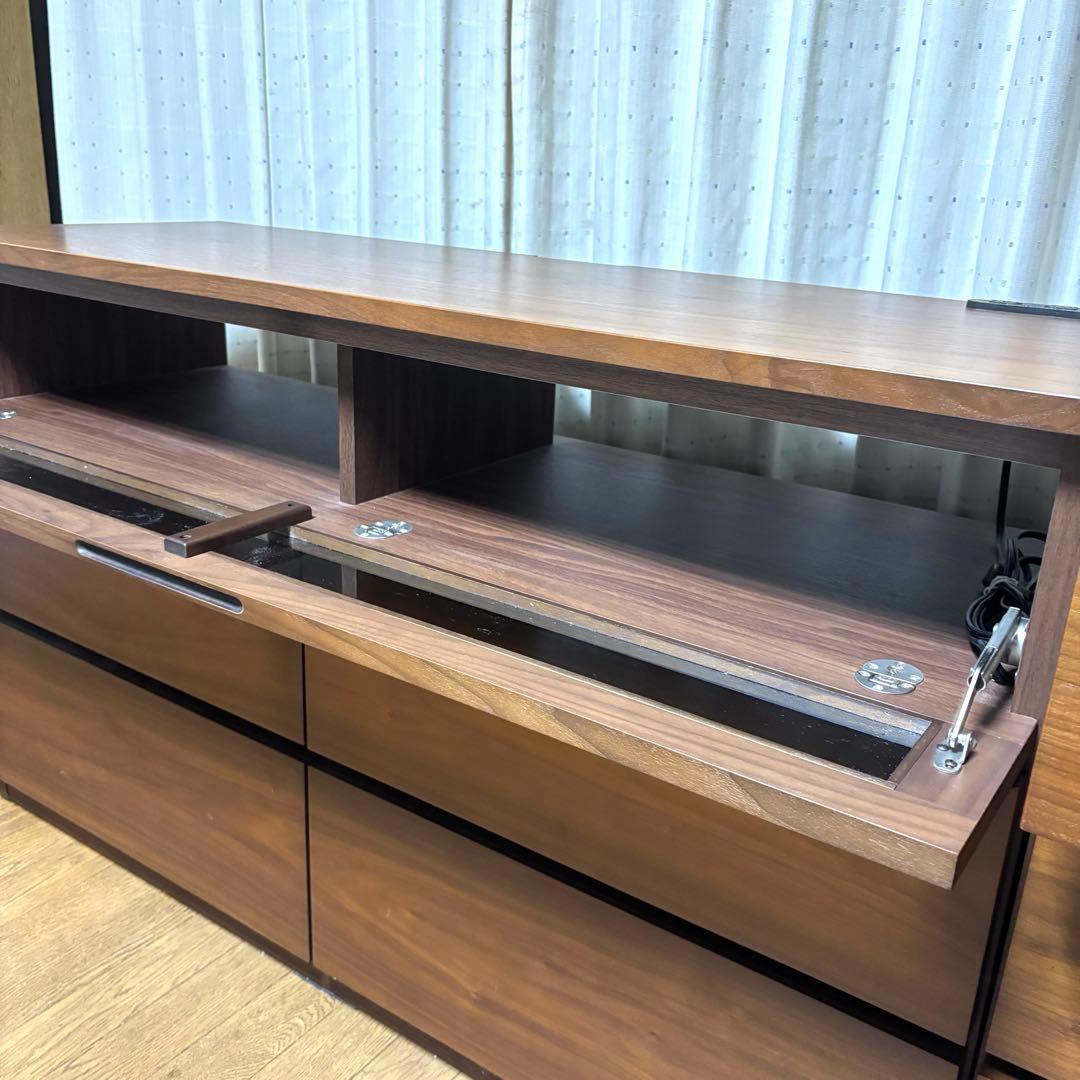 dinos Volga ヴォルガ ウォルナットシリーズ テレビ台(チェス