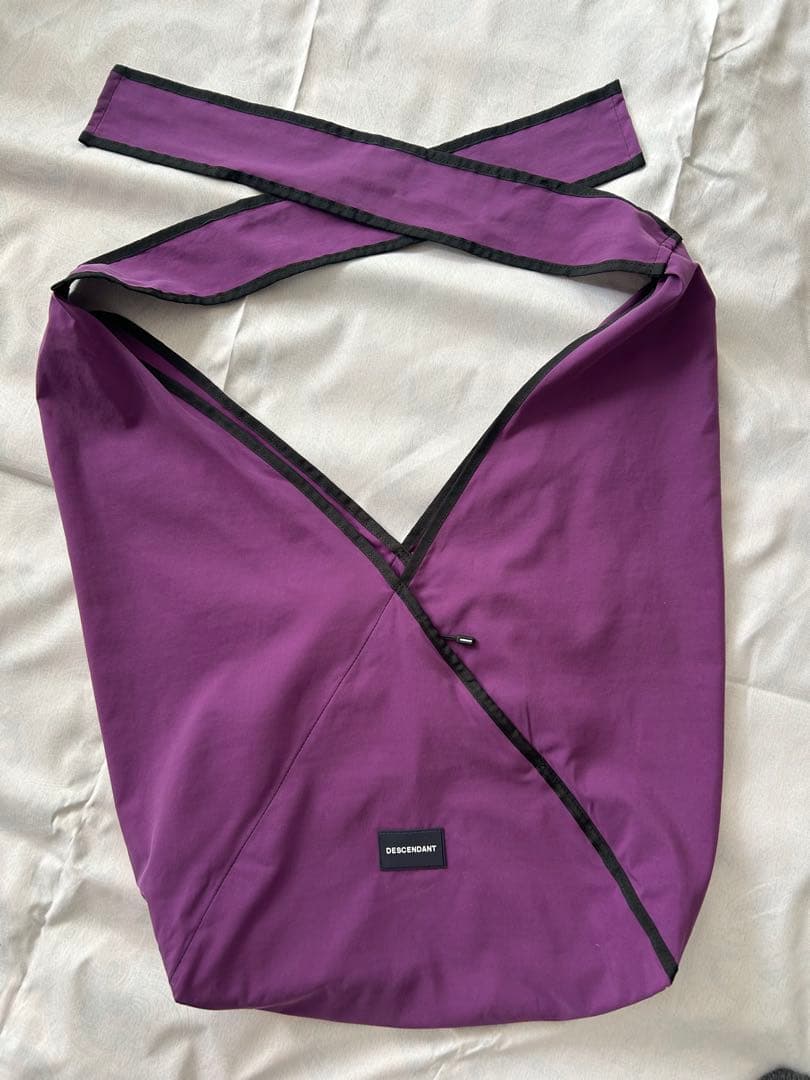DESCENDANT 2025 ショルダーバッグ パープル-メーカー直販店