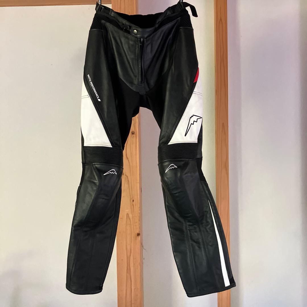 【ariour】kushitani バイク用レザーパンツ 黒/白/赤 レーシングオフロードパンツ - バイク用品｜クシタニオンラインストア
