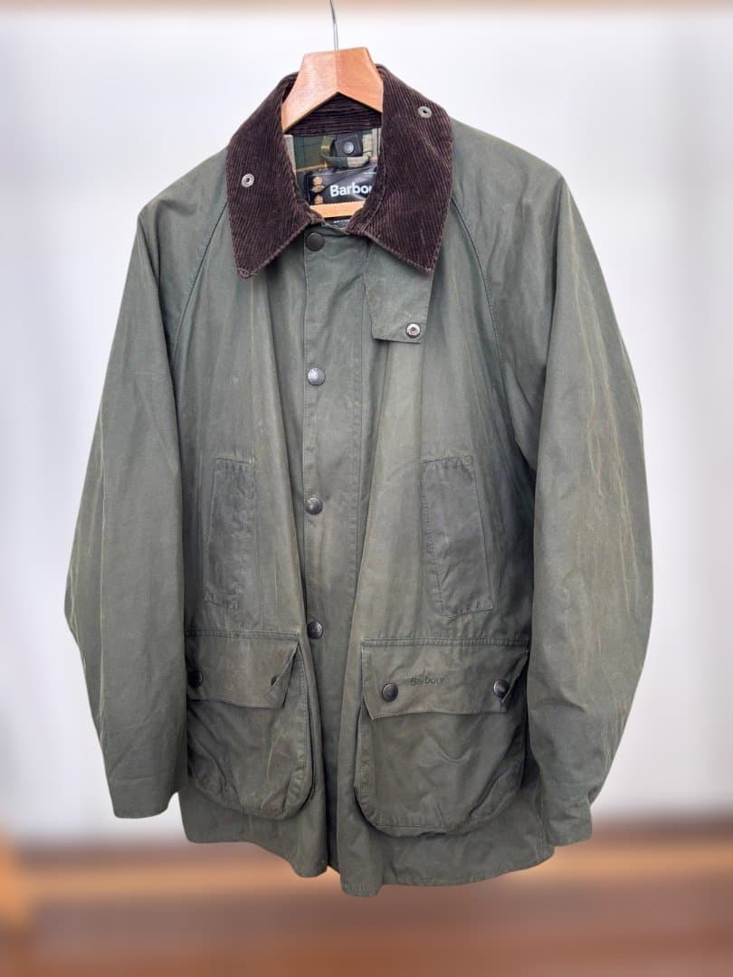 Barbour オリーブグリーンジャケット Barbour×TRIUMPH オリーブ