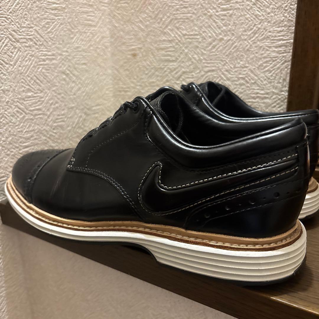 美品　NIKE　ルナ　クレイトン　ゴルフシューズ　本革　レザー　25.0cm