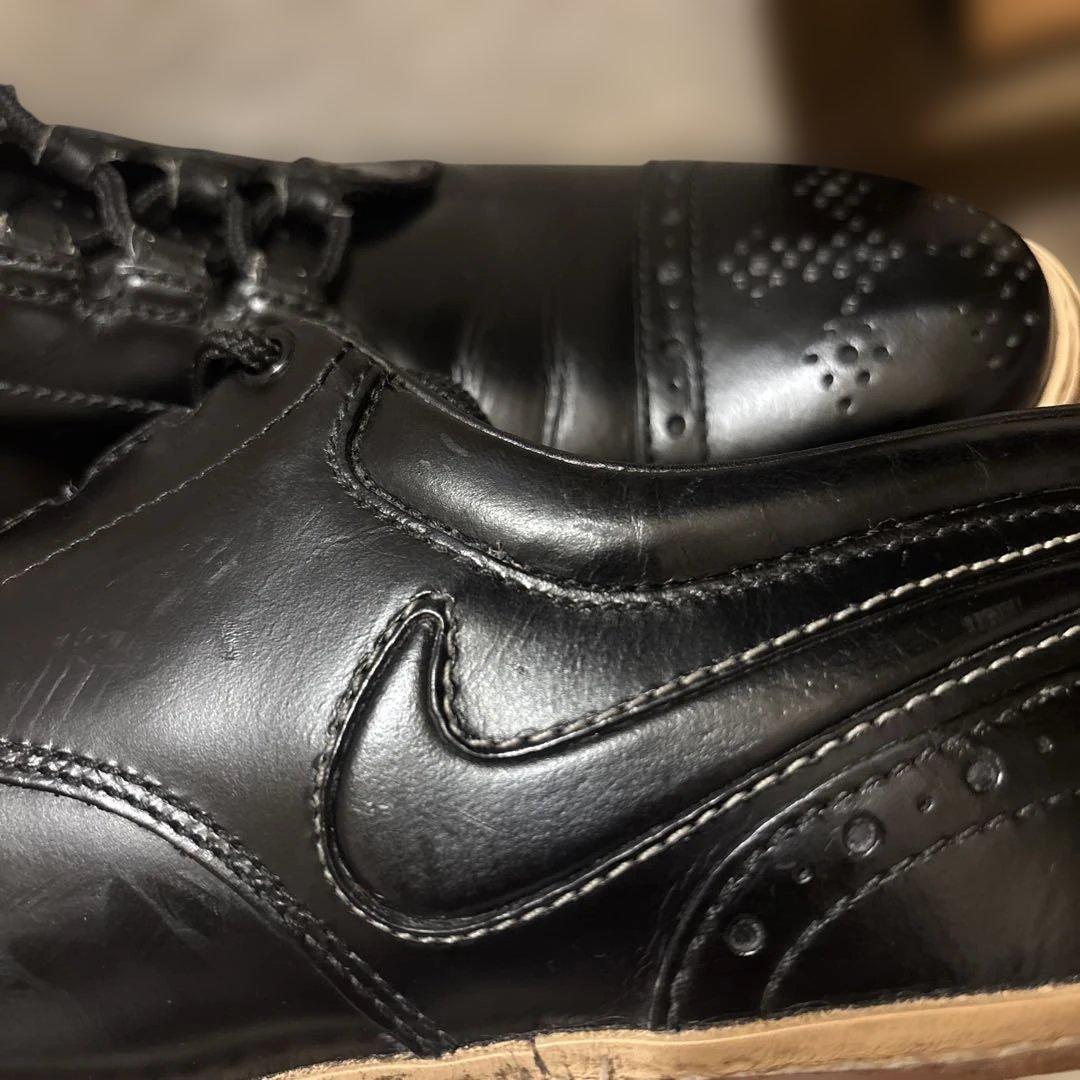 美品　NIKE　ルナ　クレイトン　ゴルフシューズ　本革　レザー　25.0cm