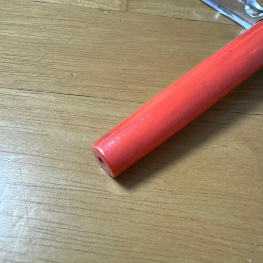 廃盤 プラチナ ソフトペン SN-800 採点ペン 赤軸 キャップ式 昭和