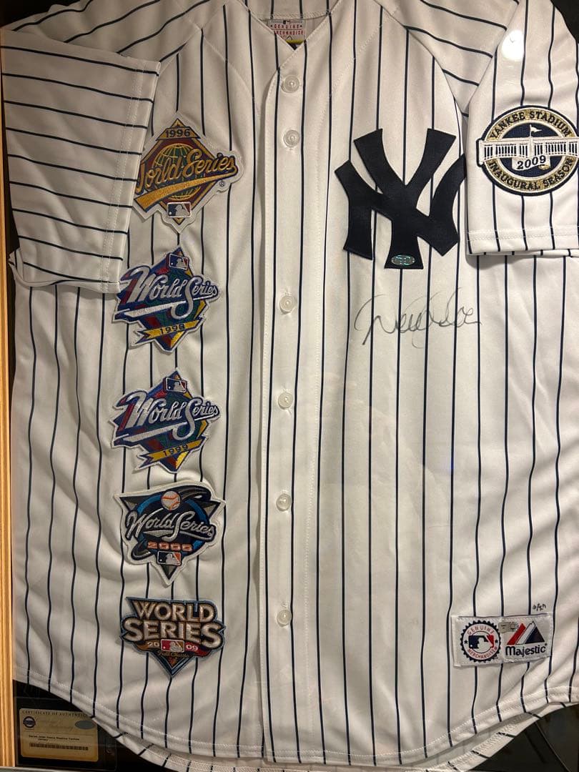 超希少】☆デレク・ジーター(ヤンキース)直筆サイン入りフィギュア☆