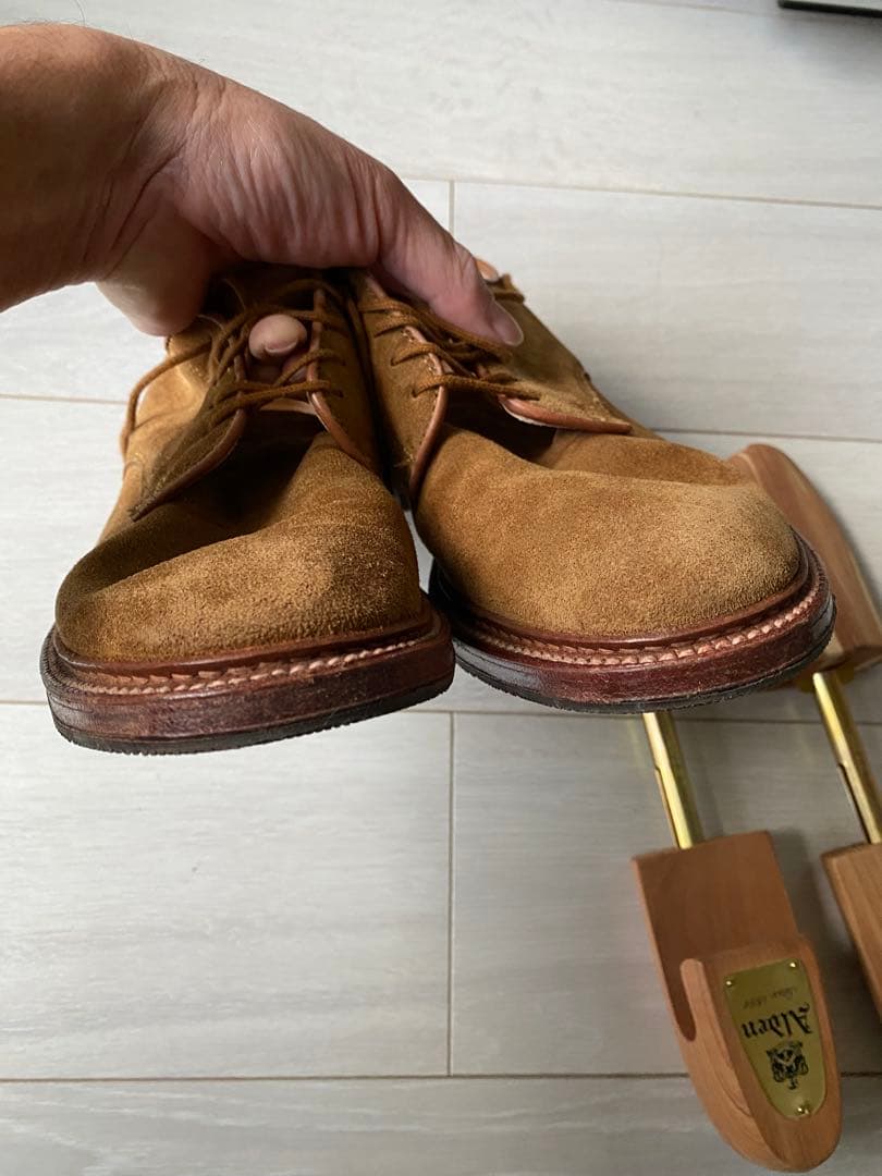 Alden 29336F アンラインド スエード 7E - メルカリ