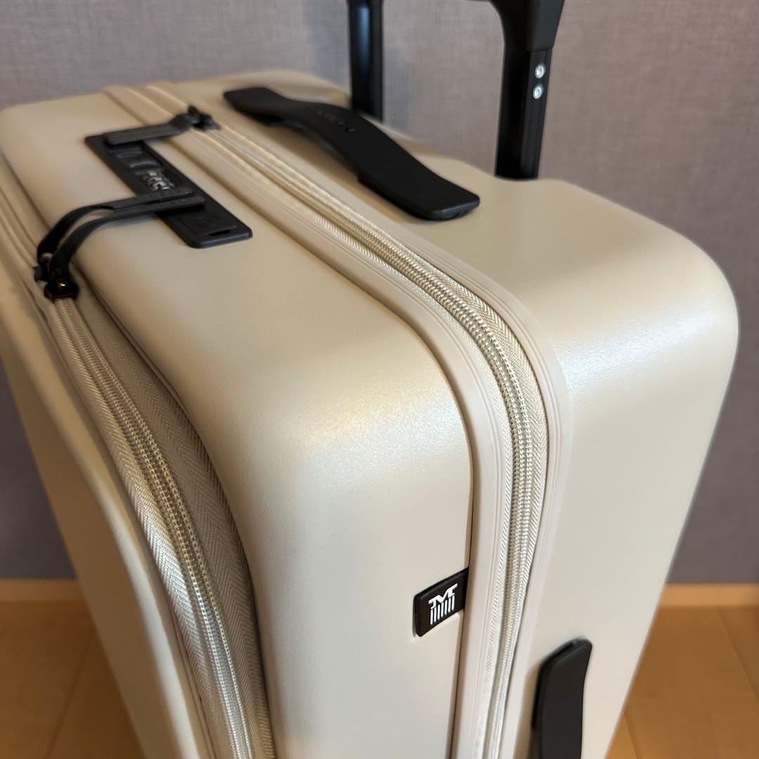 ☆未使用級☆ MAIMO キャリーケース M ライトベージュ フロント