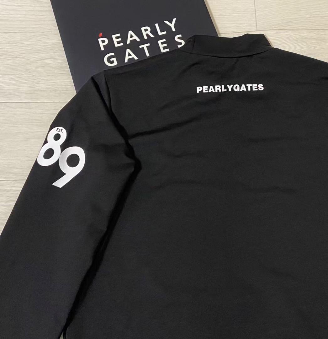 新品 正規品 パリーゲイツ89 裏毛起毛 厚手 極暖 黒 サイズ4 M PEARLY