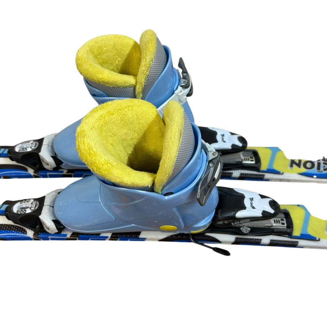 ③SWALLOW スキー板 3点セット ジュニア110cm 21cm - スキー送料 無料