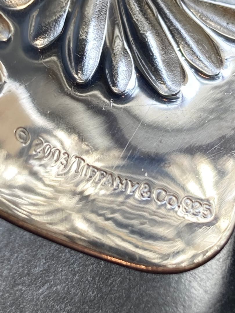 ビンテージ ティファニー デイジーカフ 2003年製 フラワーバングル