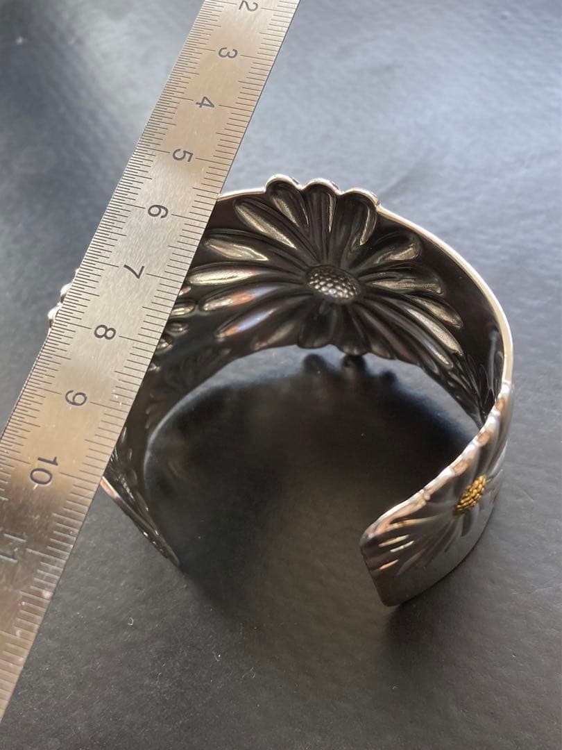 ビンテージ ティファニー デイジーカフ 2003年製 フラワーバングル