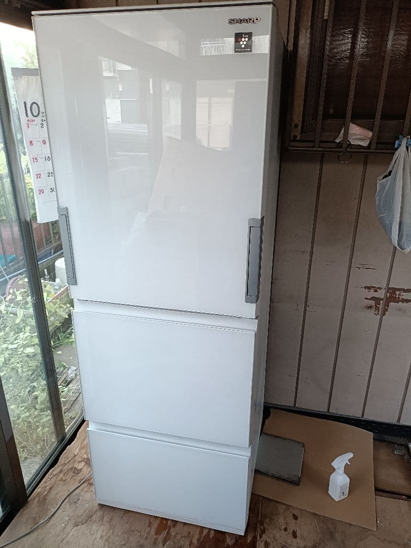 シャープ 冷蔵庫 SJ-GW35F-W 2020年年製 350L 仕様 / 寸法 | SJ-GW35F | 冷蔵庫：シャープ