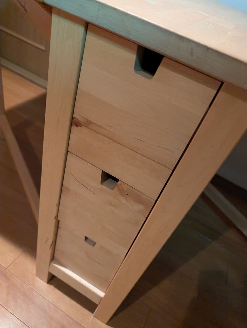 《送料込》IKEA ノールデン 折りたためデスク ダイニング 作業台コンパクト机