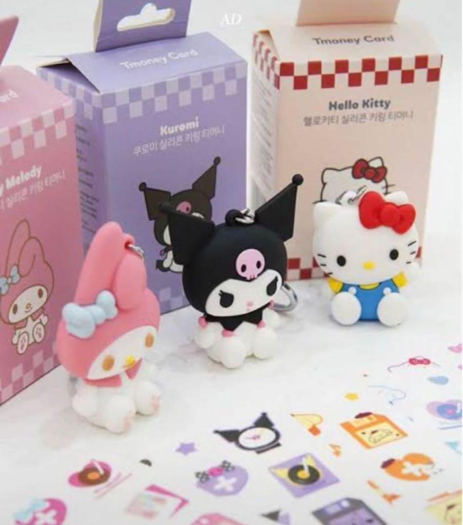 韓国限定 マイメロディ サンリオ キーホルダー Tマネー 交通カード