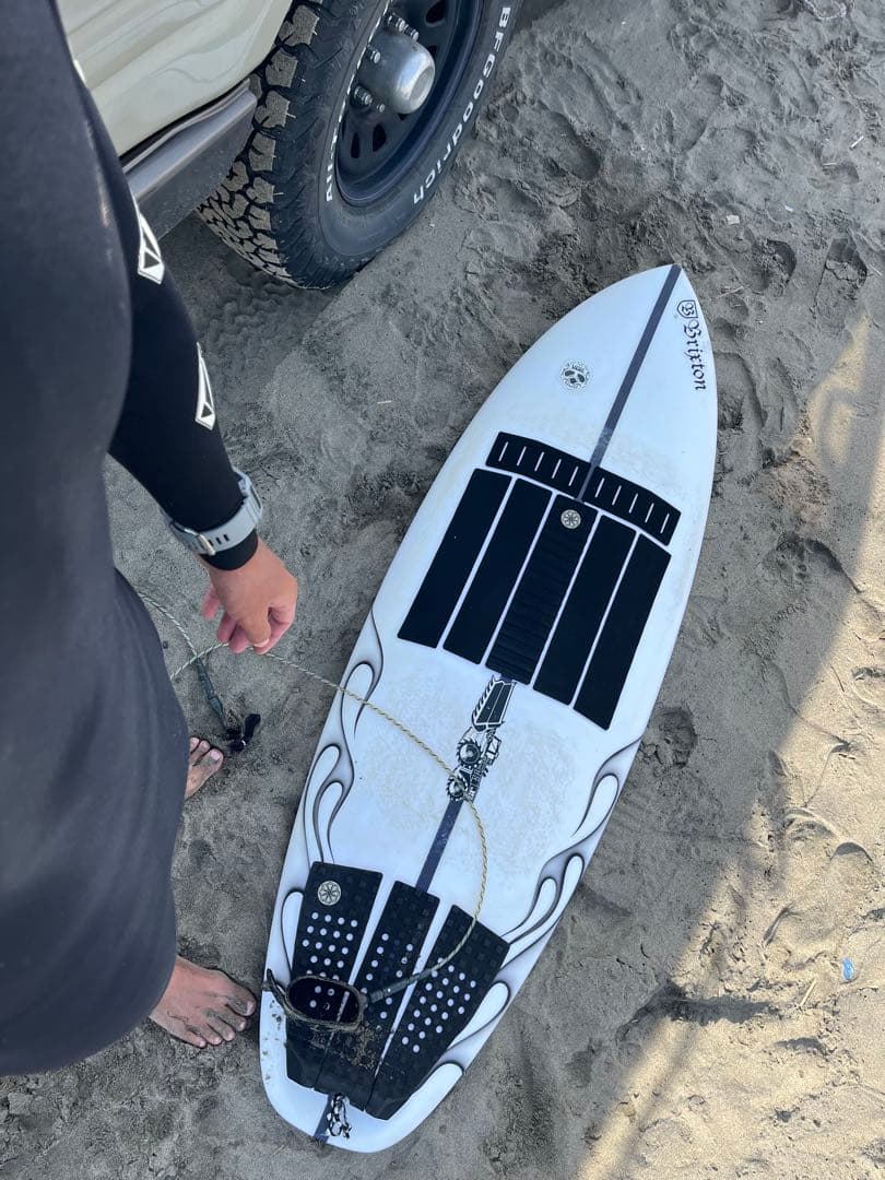JS flame fish EPS 31.5L 5'5\" サーフボード　小波