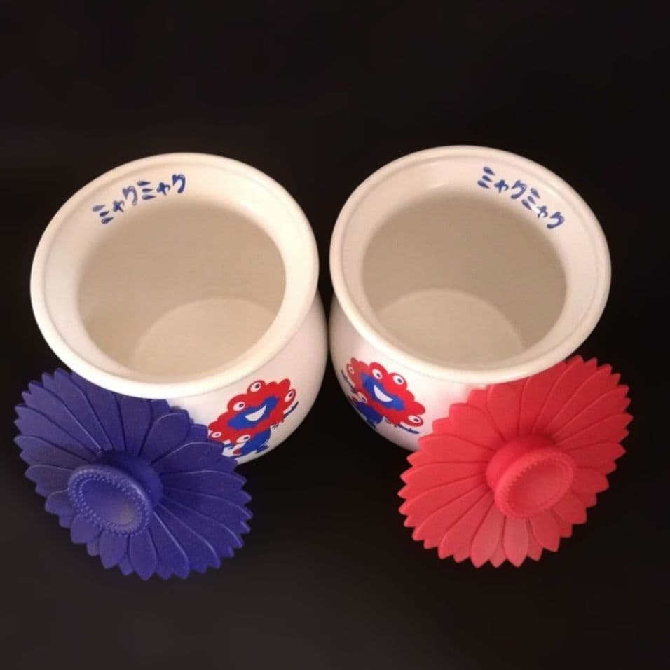 淡路屋 ひっぱりだこ飯 ミャクミャク 空き容器 蓋 2個セット - メルカリ