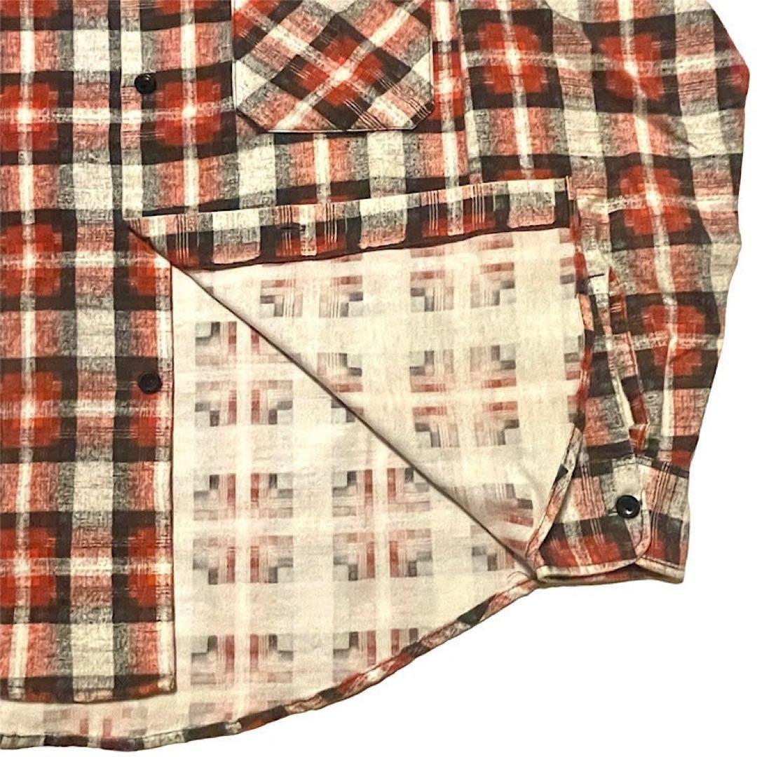 激レア 70s Sears カートコバーン着 オンブレチェックプリント