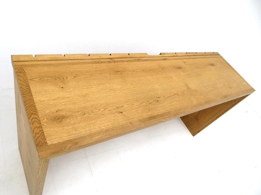 展示品 クラッシュゲート オーク材 カウンターテーブル キッチン カフェ