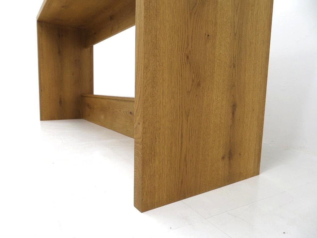 展示品 クラッシュゲート オーク材 カウンターテーブル キッチン カフェ