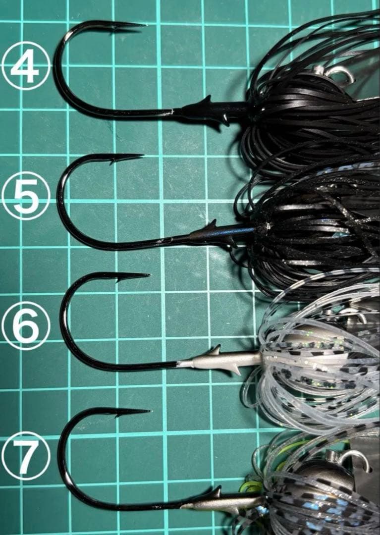 issei / イッセイ AKチャター 10 & 13g 7個セット