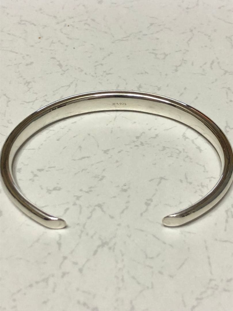 OX JEWELRY Silver Curve Bangle バングル OXジュエリー バングル MB