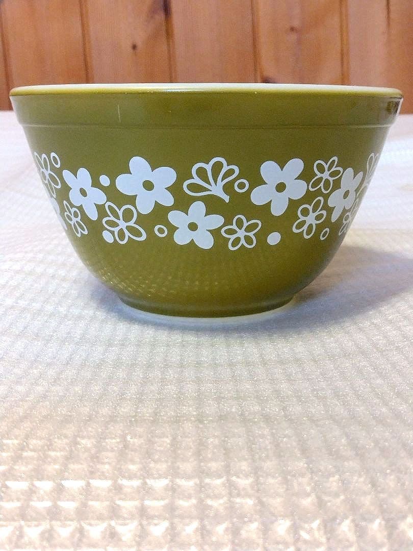 値下げ不可】オールドパイレックス ミキシングボウル S クレイジー