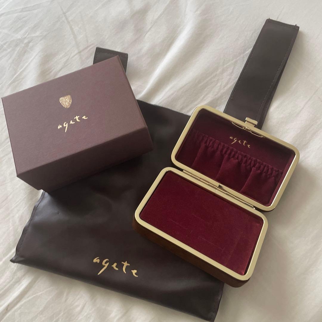 agate アガット ジュエリーボックス - メルカリ