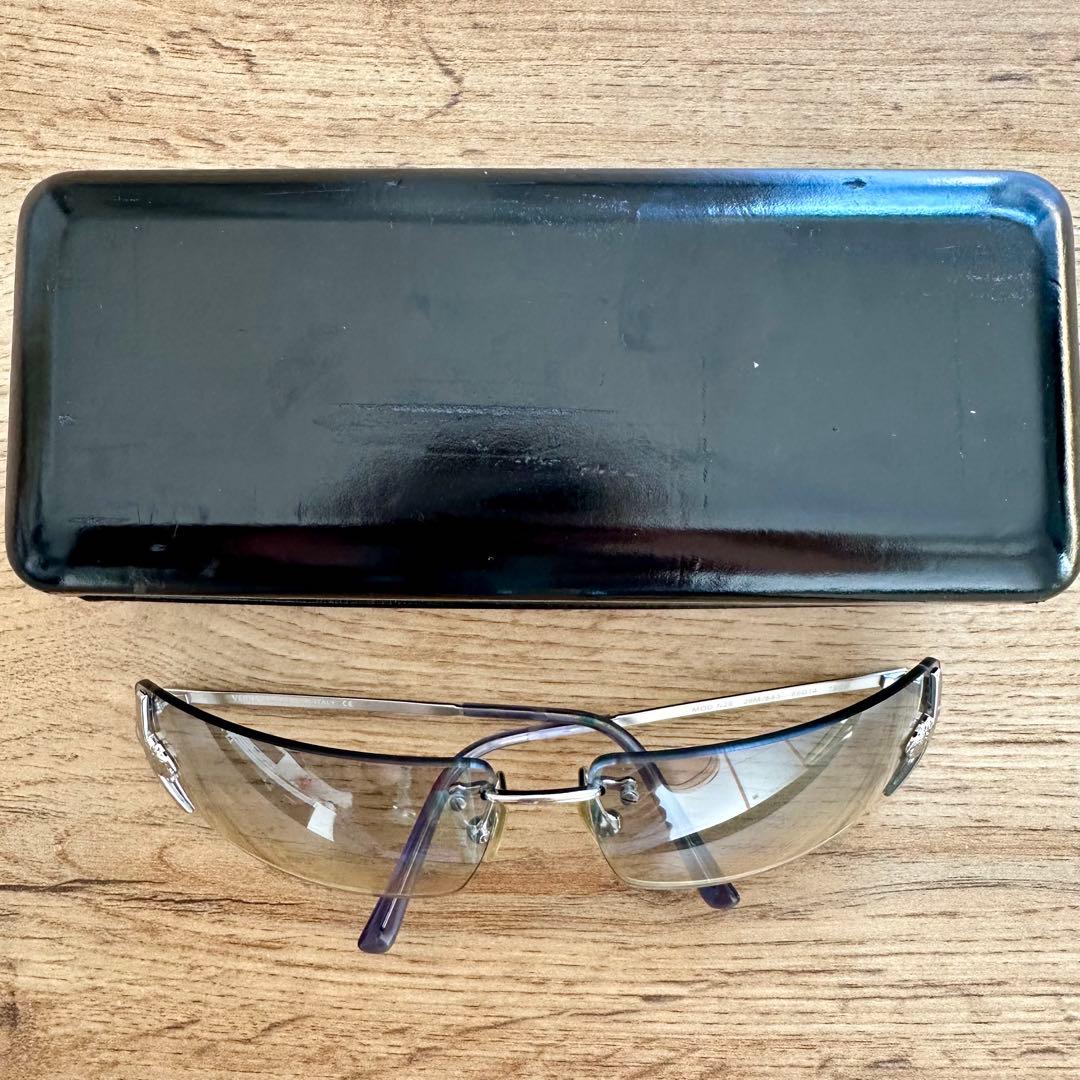 VERSACE クリアレンズ サングラス - メルカリ