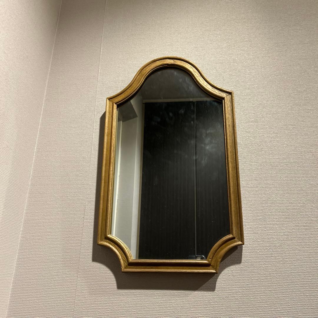 ANTRY ウォールミラー　Hall Wood ミラー 鏡 小さいサイズ Hall Wood ミラー Mini — ANTRY USE ONLY GENUINE
