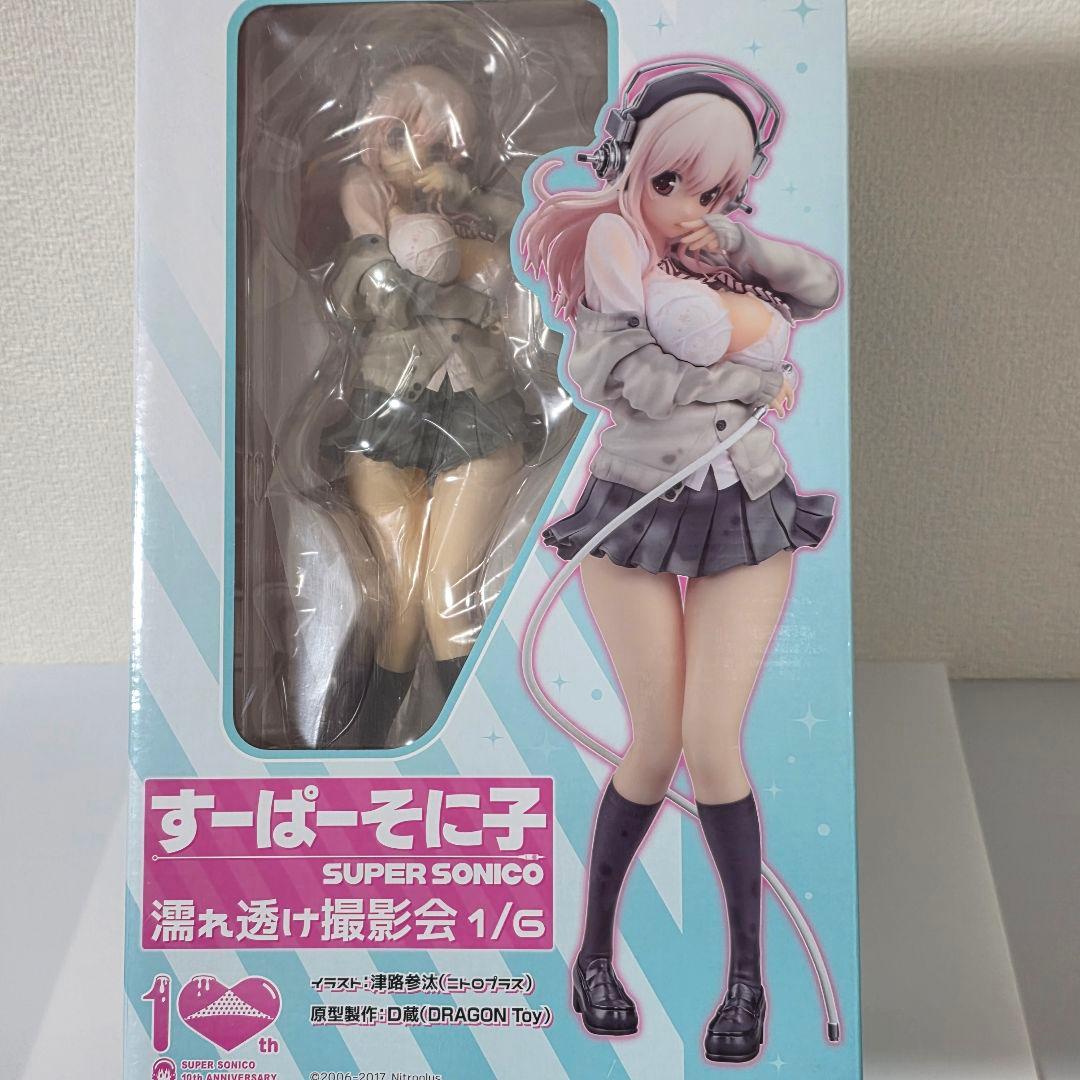 すーぱーそに子 フィギュア 濡れ透け撮影会1/6　匿名発送　R15